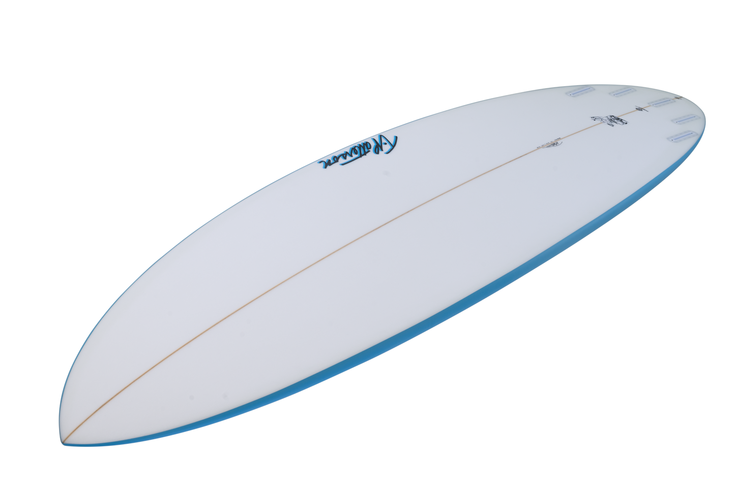 Timmy Patterson - Fusion HD - Clear Blue - Futures (5 fin setup)