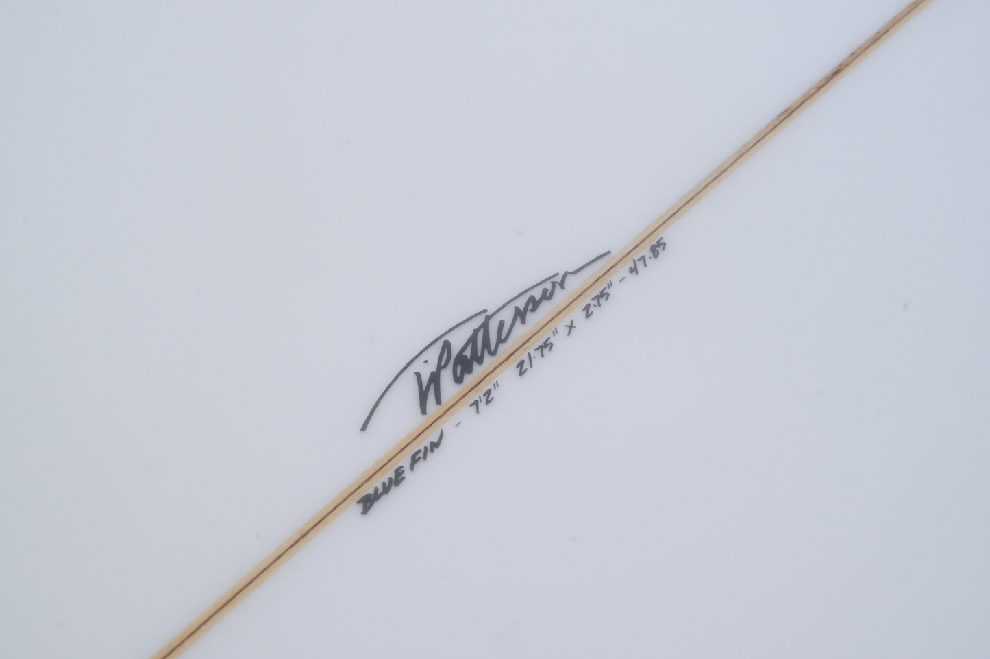 Timmy Patterson - Fusion HD - Clear Blue - Futures (5 fin setup)