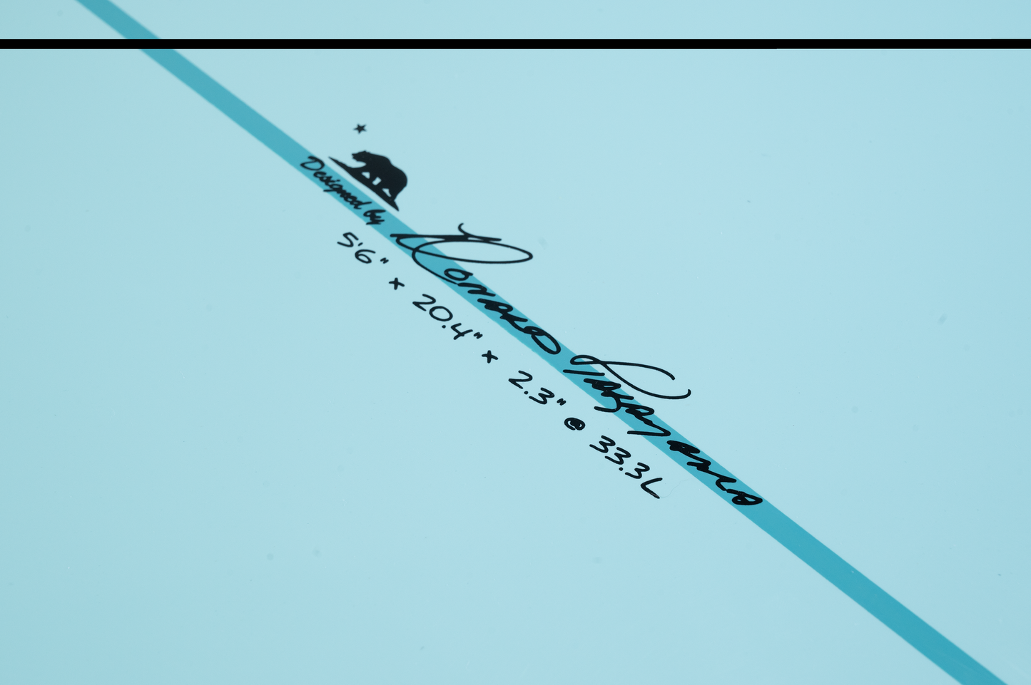 Donald Takayama - Humu Fish  - TufLite Pro - Aqua - FCSll (Twin fin)