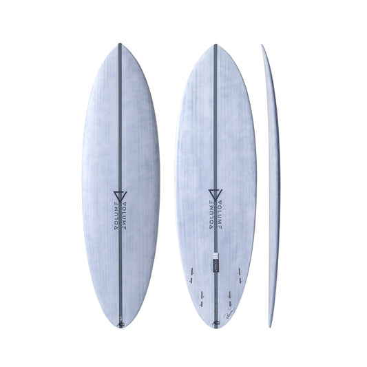 Volume Shapes - Hybrid-X -  HDT - Clear - FCSll (5 fin setup)