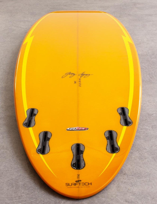 6’0” Gerry Lopez - Squirty - Trueride Poly (Polyester) - Orange - FCSll (5 fin)