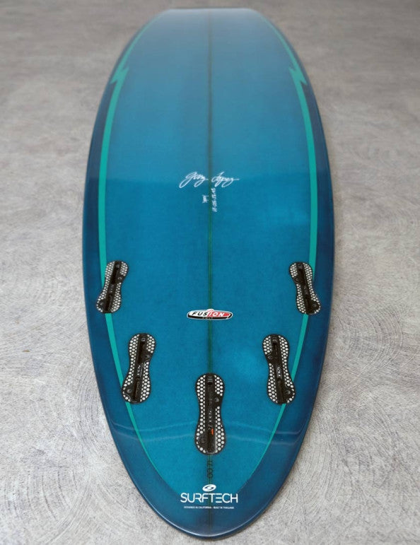 6’0” Gerry Lopez - Squirty - Trueride Poly (Polyester) - Orange - FCSll (5 fin)