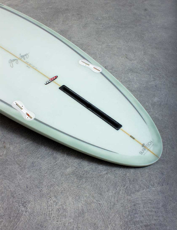 7’6” Gerry Lopez - Midway - Trueride Poly (Polyester) - Light grey - FCSll (2+1 fin set)