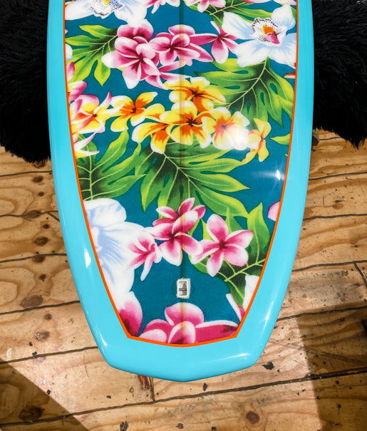 8’6” Walden Magic Wahine - Fusion HD - Flowers/Green - Futures (2+1)