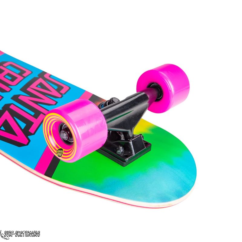 SANTA CRUZ - Street Cruiser - 8.79” x 29.05” - Rainbow Tie Dye - Price: 68,500 LKR