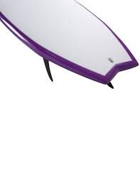 5’6” NSP - Fish - Elements HDT - 08 - Purple - Futures (5 fin setup)