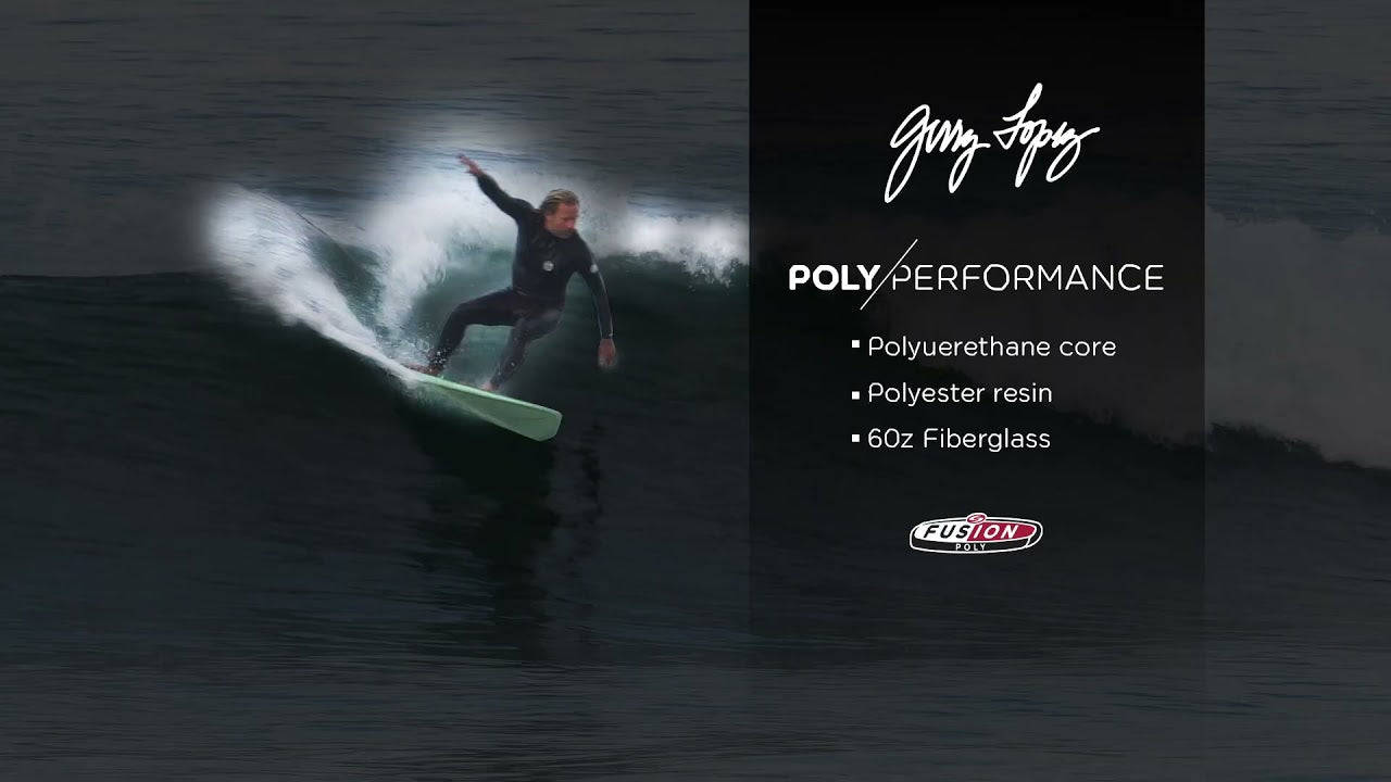 7’6” Gerry Lopez - Midway - Trueride Poly (Polyester) - Light grey - FCSll (2+1 fin set)