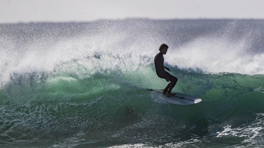 7’7” Haydenshapes - Mid Length Glider - Clear - PE - Futures (2 + 1 fin setup)