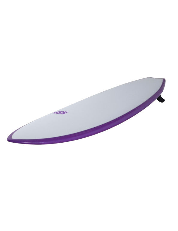 5’6” NSP - Fish - Elements HDT - 08 - Purple - Futures (5 fin setup)