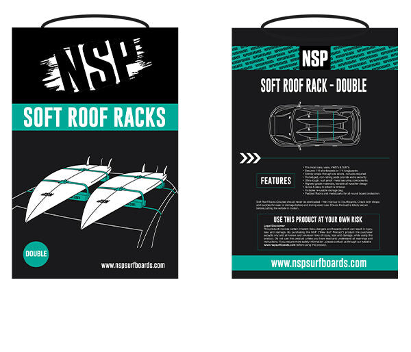 NSP - Soft roof rack - double - black